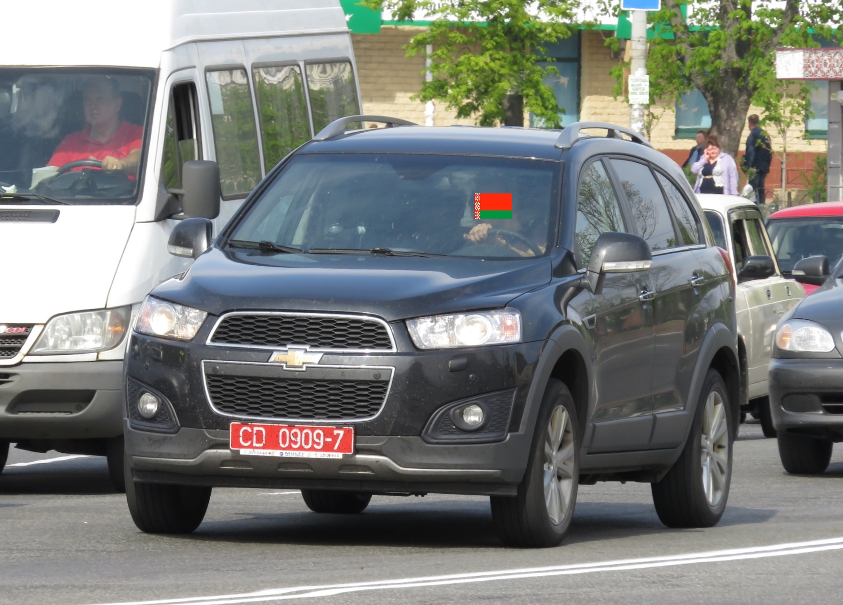 CD 0909-7, Chevrolet Captiva 1st gen (С100), facelift, 2011–2018