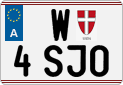 License plate of Austria, Regular plates