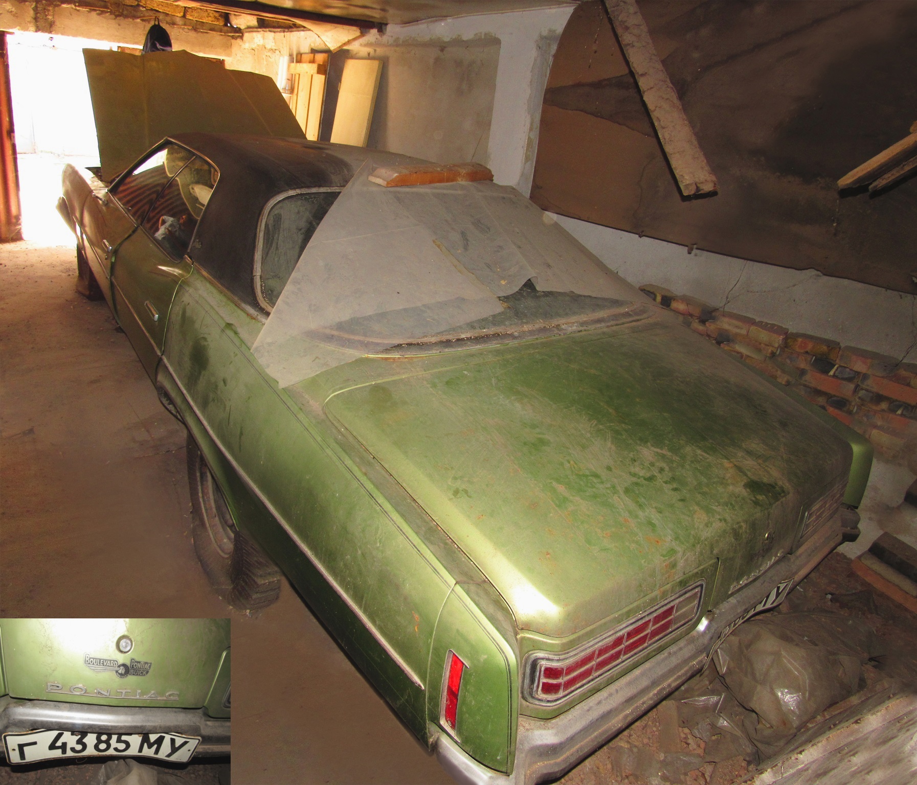 г 4385 МУ, Pontiac Parisienne 4th gen, 1971-1976