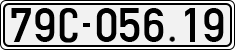 License plate of Vietnam, Cars
