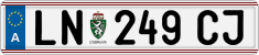 License plate of Austria, Regular plates