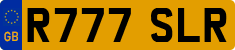 License plate of the United Kingdom, 1983 year system