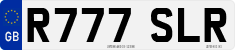 License plate of the United Kingdom, 1983 year system