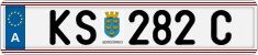 License plate of Austria, Regular plates