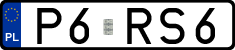 License plates of Poland, Vanity Plates