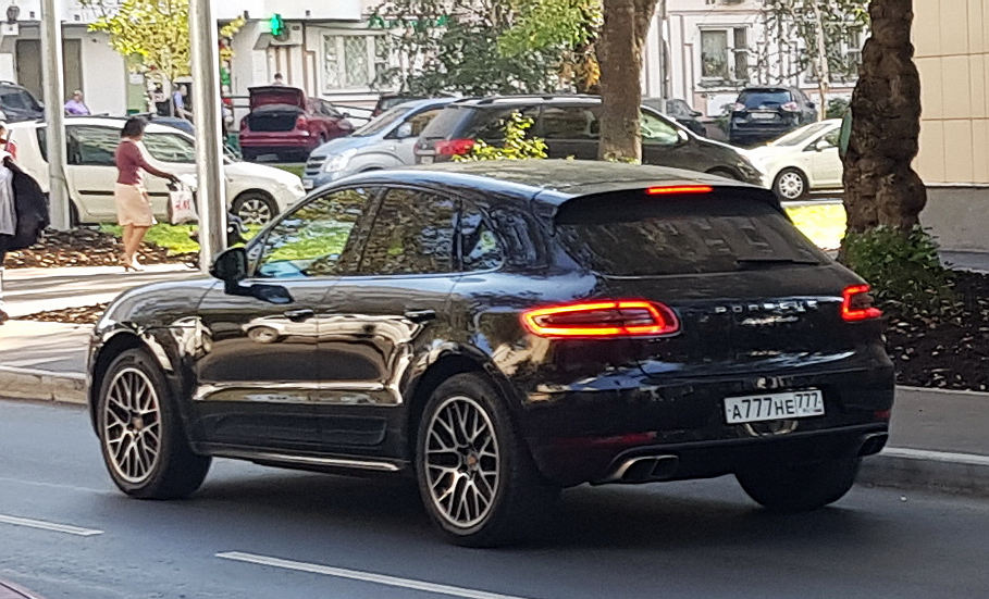 а 777 не 777, Porsche Macan 1st gen (95B), 2014–2018