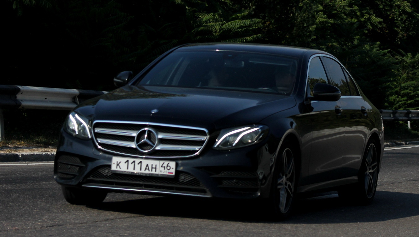 к 111 ан 46, Mercedes-Benz E-Klasse 5th gen Sedan (V213/W213), 2016­–2020