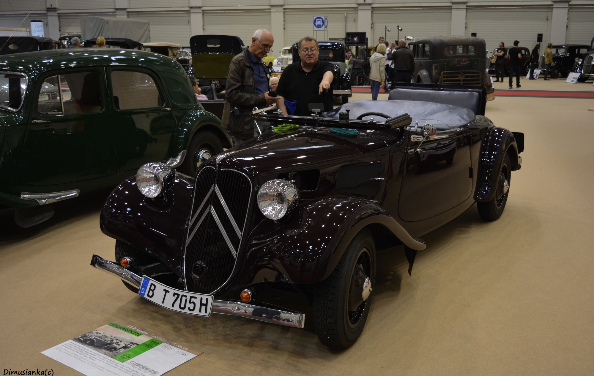 B T 705H (04/10), Citroёn Traction Avant Cabriolet, 1935–1957