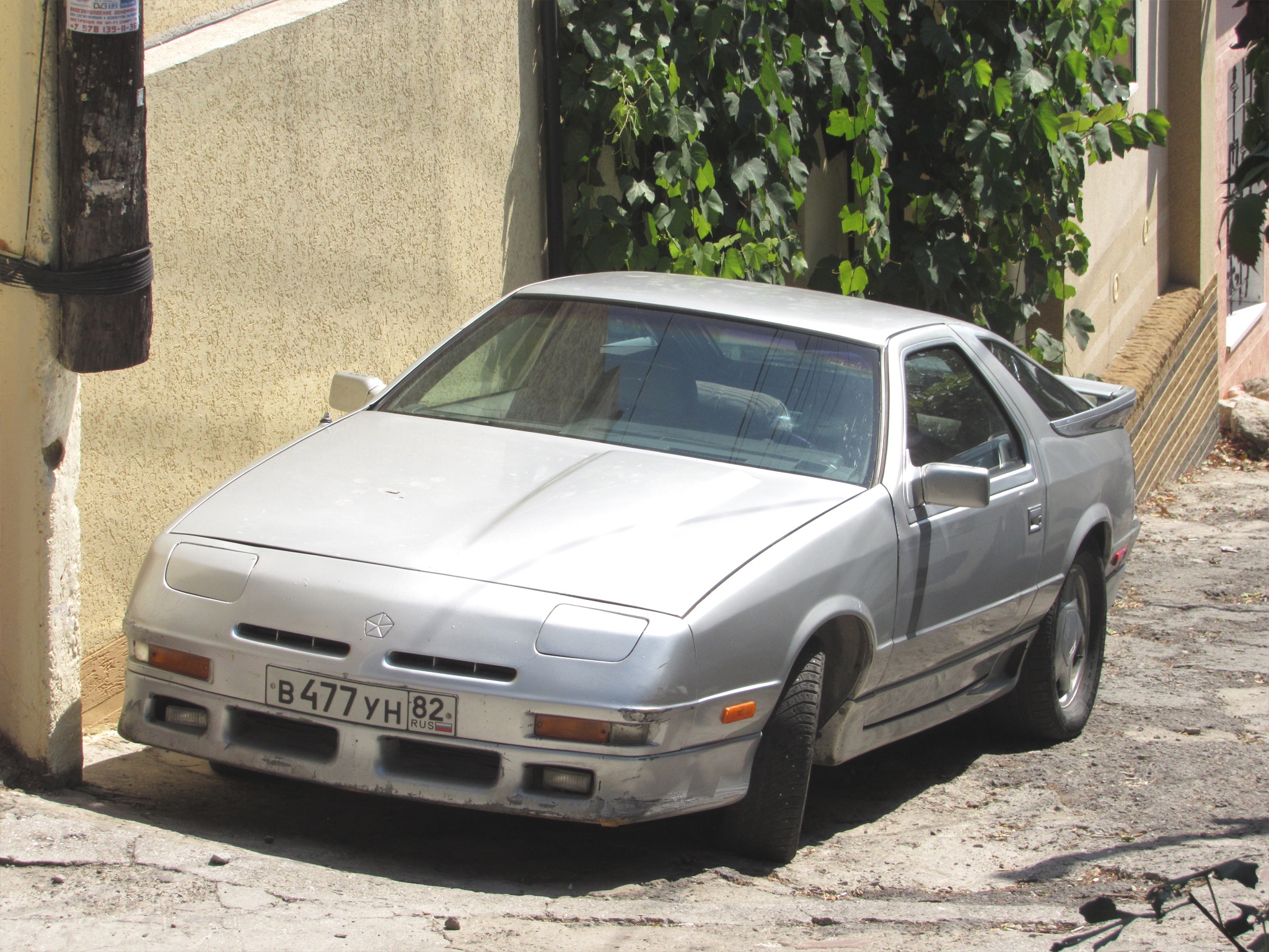 в 477 ун 82, Chrysler Daytona 1st gen (G-body), 1986–1991