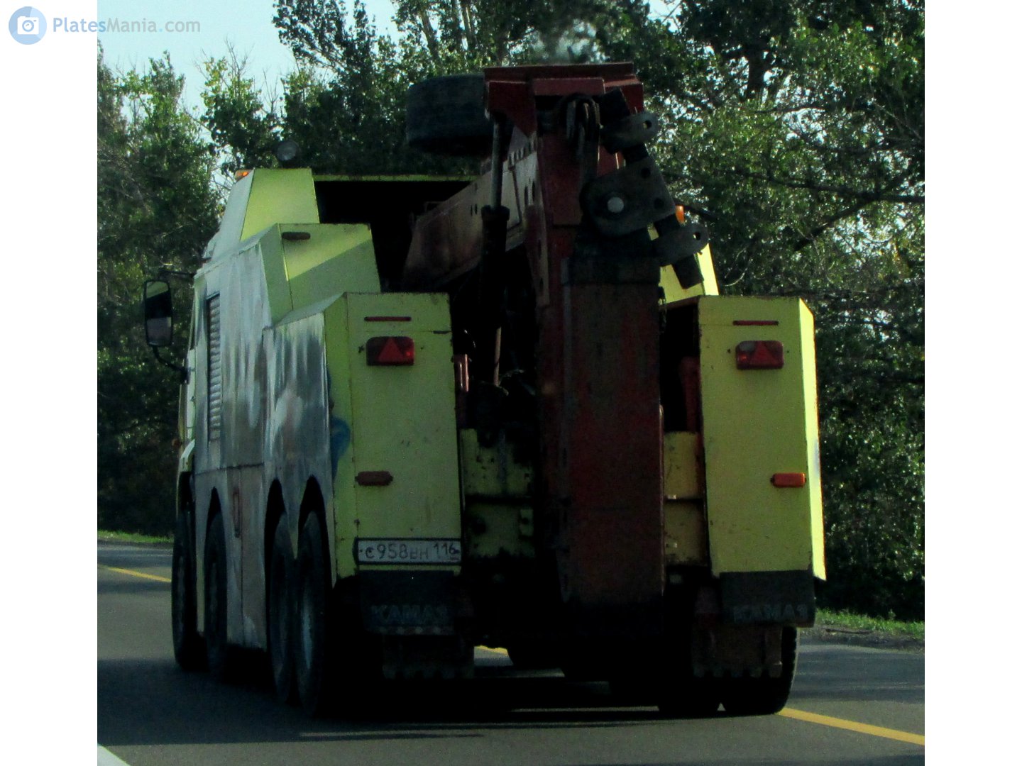 с 958 вн 116, KamAZ 6520 65201, 2009­–