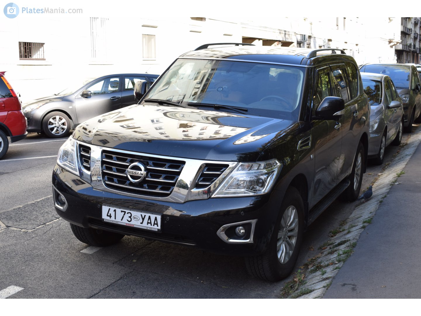 4173 УАА, Nissan Patrol 6th gen (Y62), 1st facelift, 2014–2019