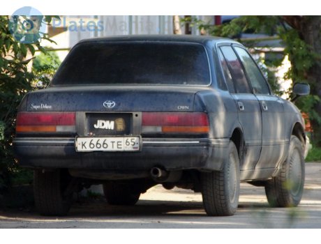 к666те65, Toyota Crown