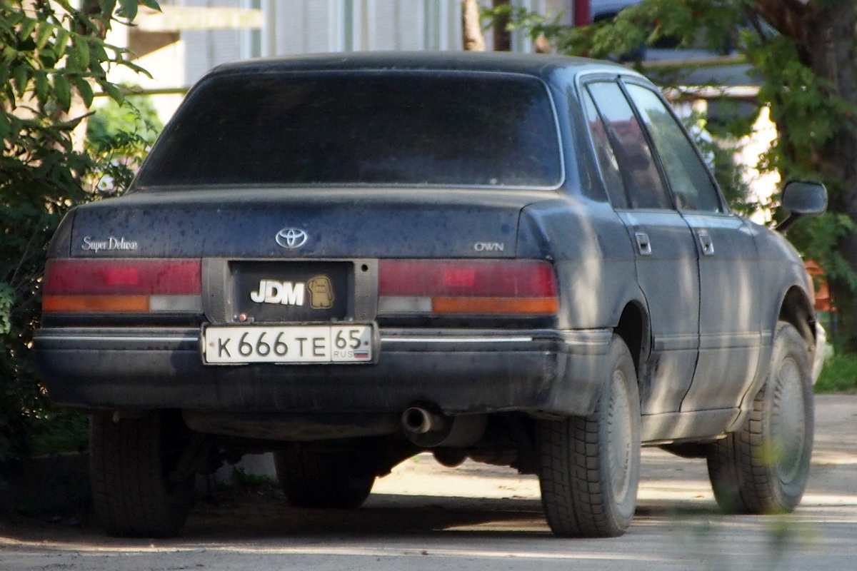 к 666 те 65, Toyota Crown 8th gen Sedan (S130), facelift, 1991–1995