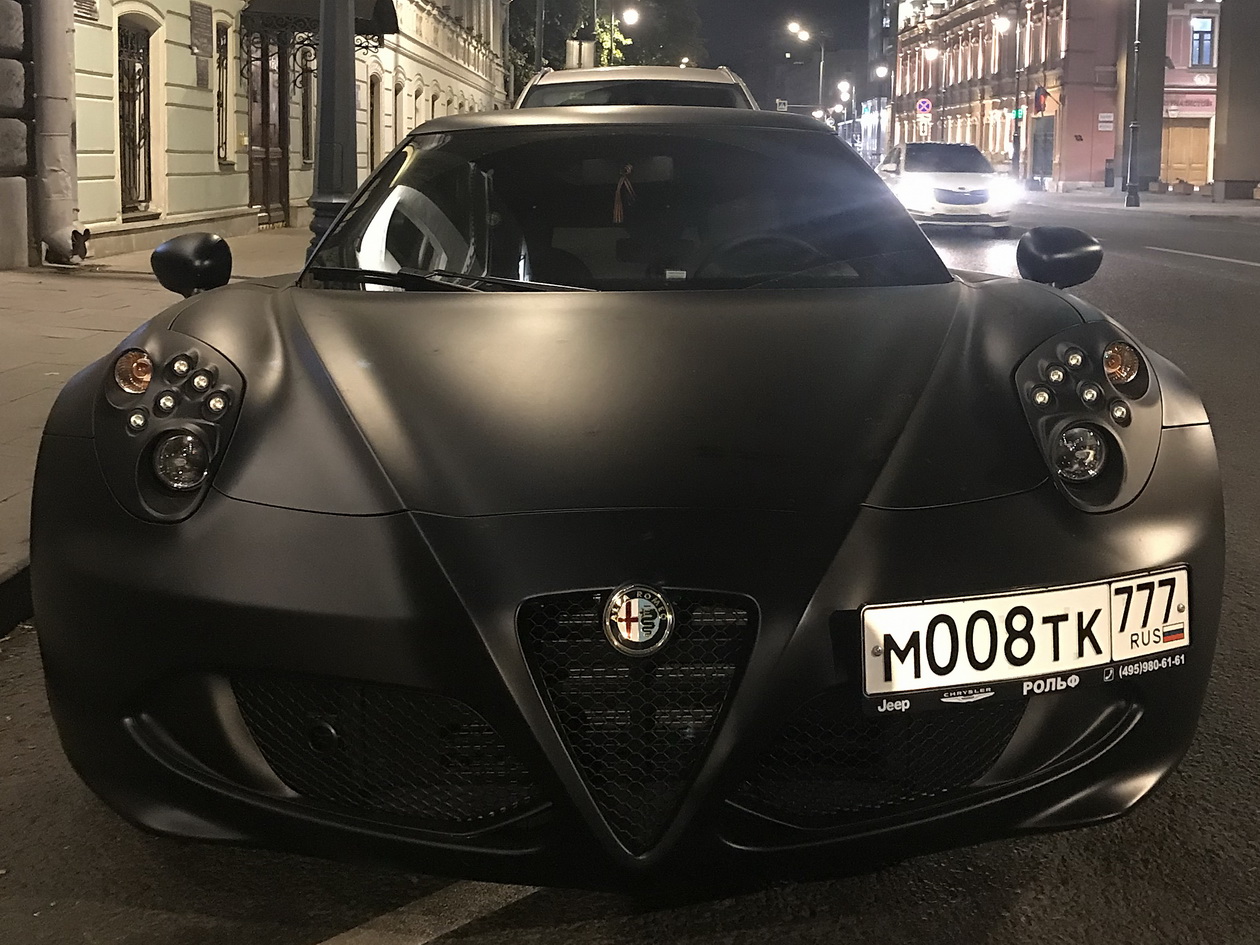 м 008 тк 777, Alfa Romeo 4C 1st gen Coupé (960), 2013–2019