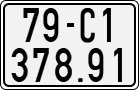 License plate of Vietnam, Motorcycles