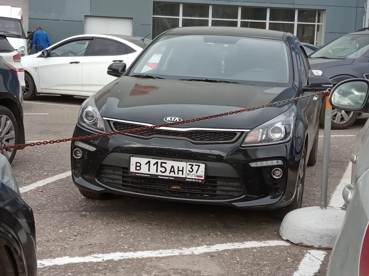 в 115 ан 37, Kia Rio 