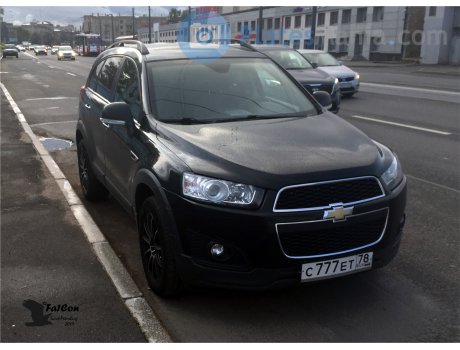с777ет78, Chevrolet Captiva