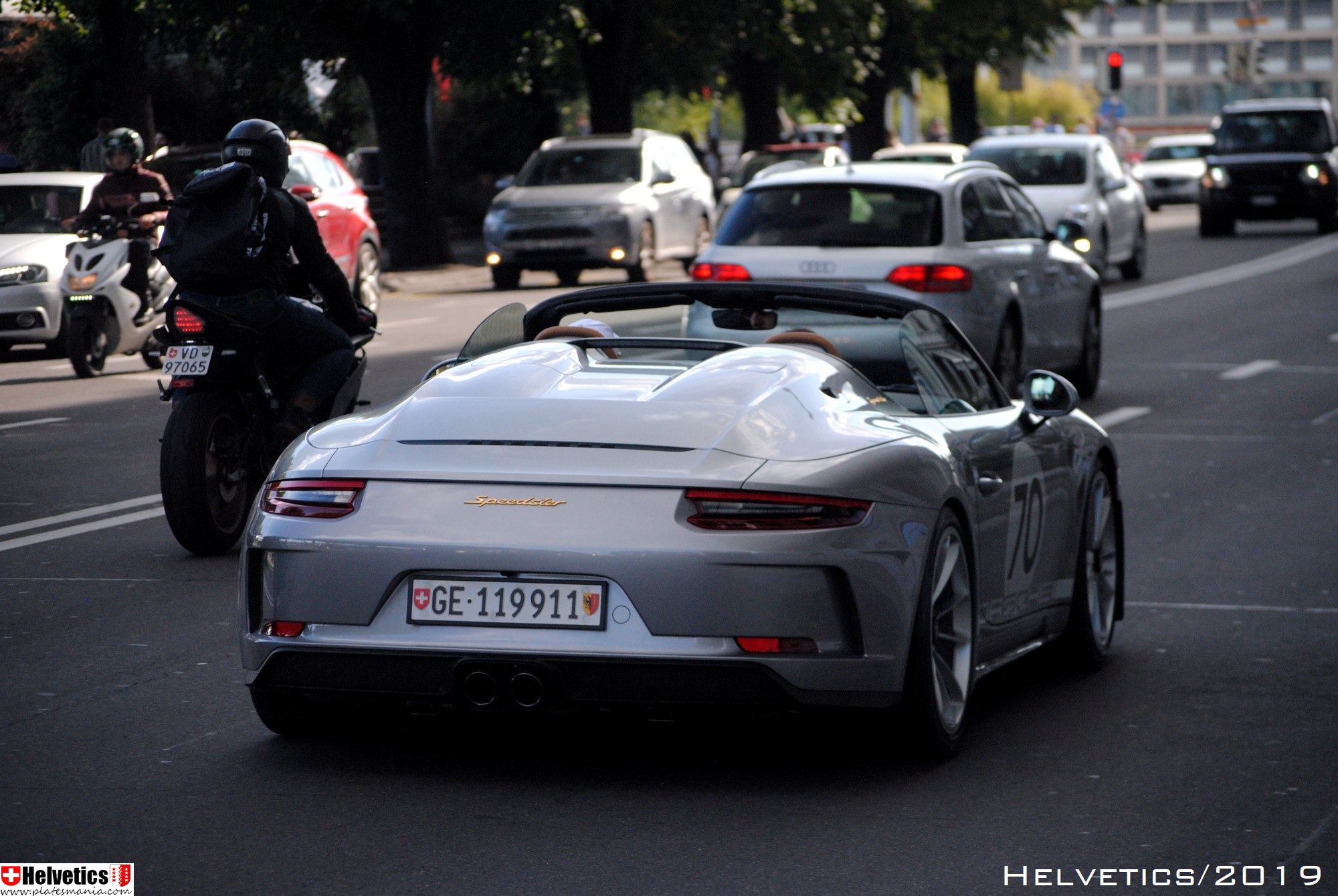 GE 119911, Porsche 911 7th gen Speedster (991.2), facelift, 2019