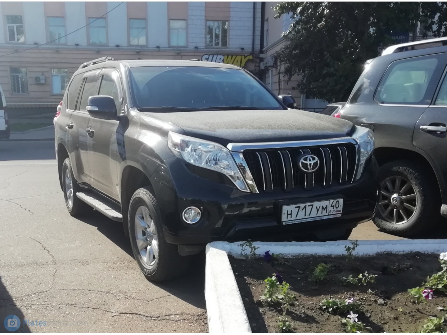 н 717 ум 40, Toyota Land Cruiser Prado 4th gen 5-door SUV (J150), 1st facelift, 2013–2017
