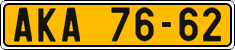 License plate of the Czech Republic, Commercial vehicles (1960)