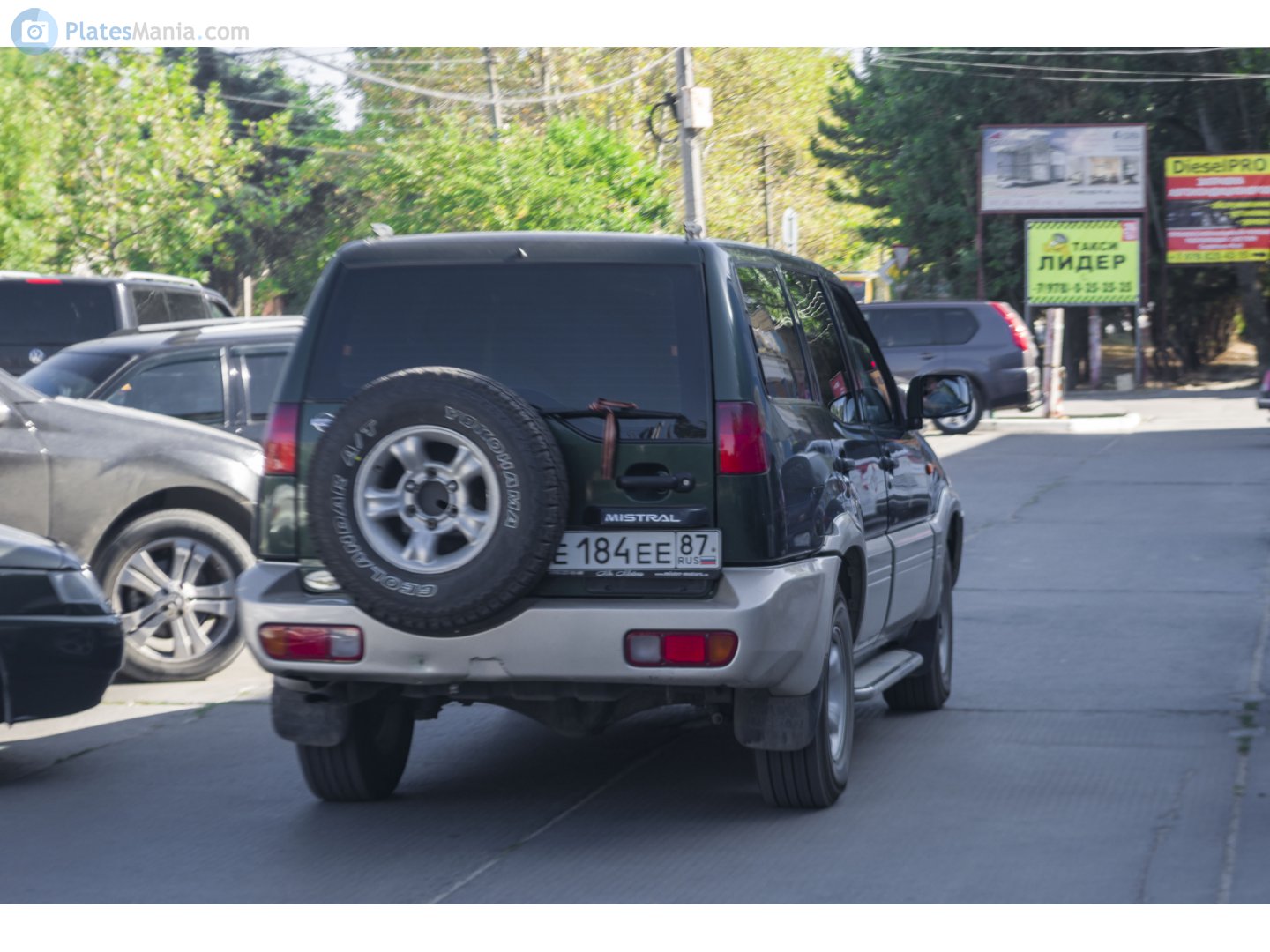 е 184 ее 87, Nissan Mistral 1st gen 5-door SUV (R20; JP-market), 1994–1998