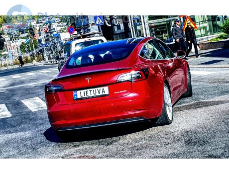 LIETUVA, Tesla Model 3