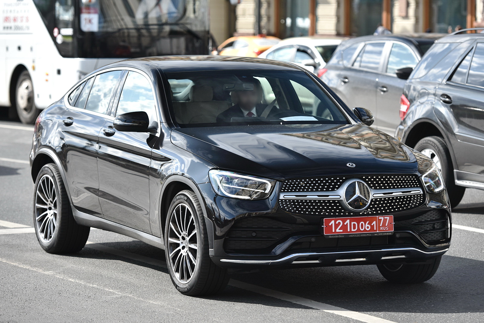 121 D 061 77, Mercedes-Benz GLC-Klasse 1st gen Coupé (C253), facelift, 2019–2023