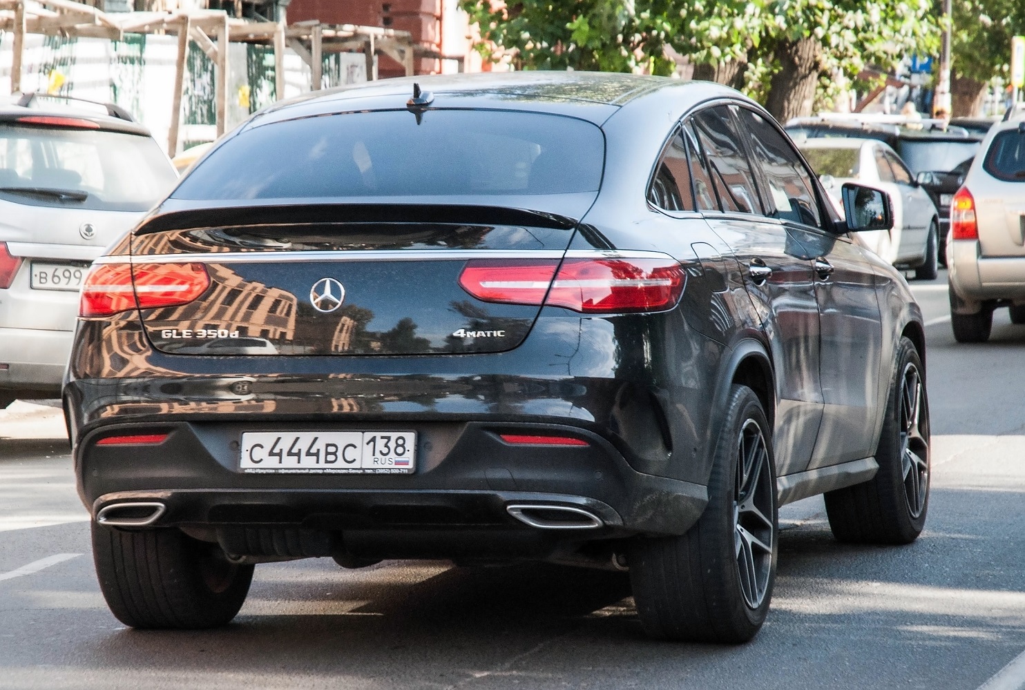 с 444 вс 138, Mercedes-Benz GLE-Klasse 1st gen Coupé (C292), 2015–2019