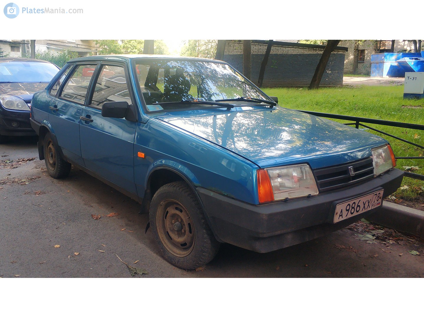 а 986 хх 78, Lada (VAZ) 21099 