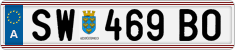 License plate of Austria, Regular plates