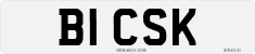 License plate of the United Kingdom, 1983 year system