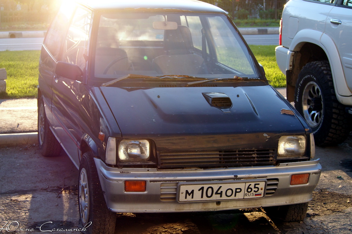 м 104 ор 65, Mitsubishi Minica 5th gen 3-door Hatch (H11A), 1984–1989