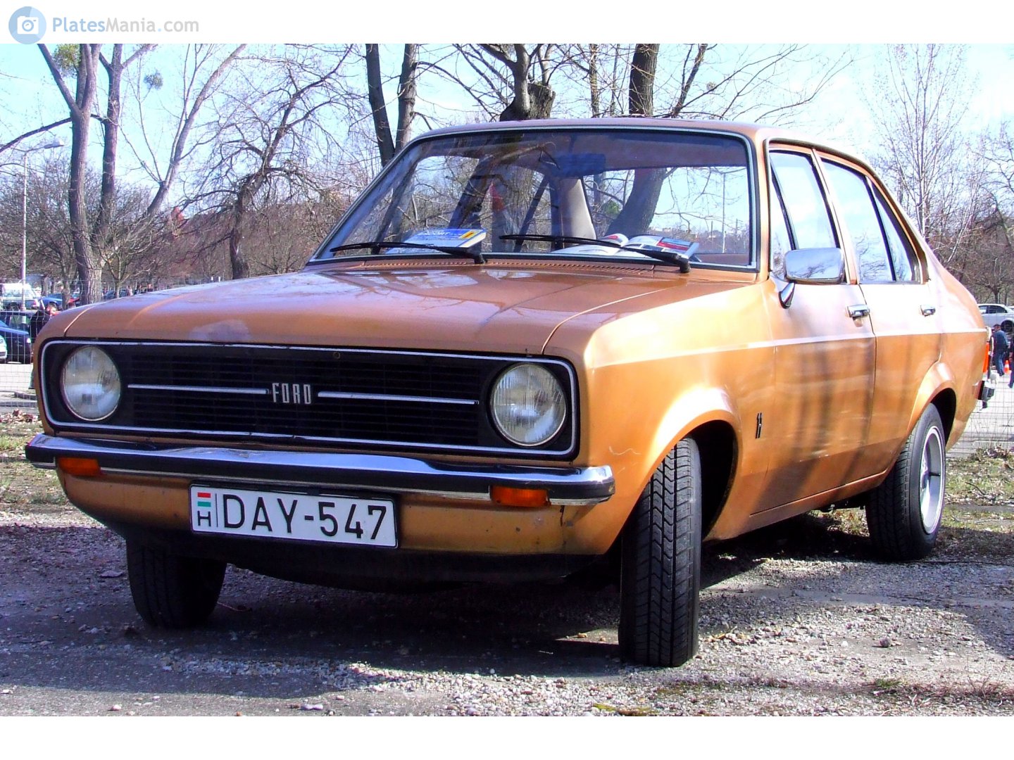 DAY-547, Ford Escort 2nd gen 4-door Sedan (AFR), 1974–1980