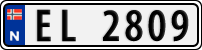 License plate of Norway, Trailers, motorcycles, special vehicles