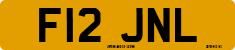 License plate of the United Kingdom, 1983 year system