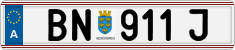 License plate of Austria, Regular plates