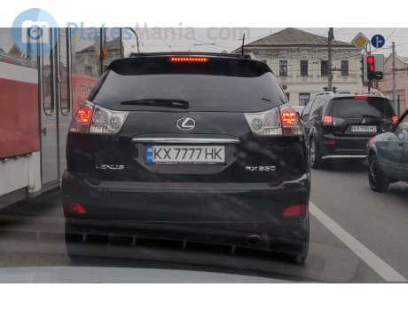 KX 7777 HK, Lexus RX