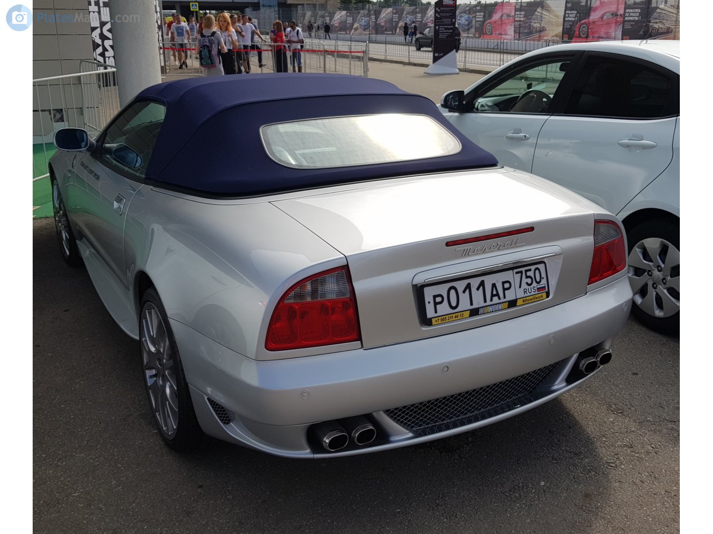 р 011 ар 750, Maserati Spyder 