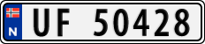 License plate of Norway, Cars