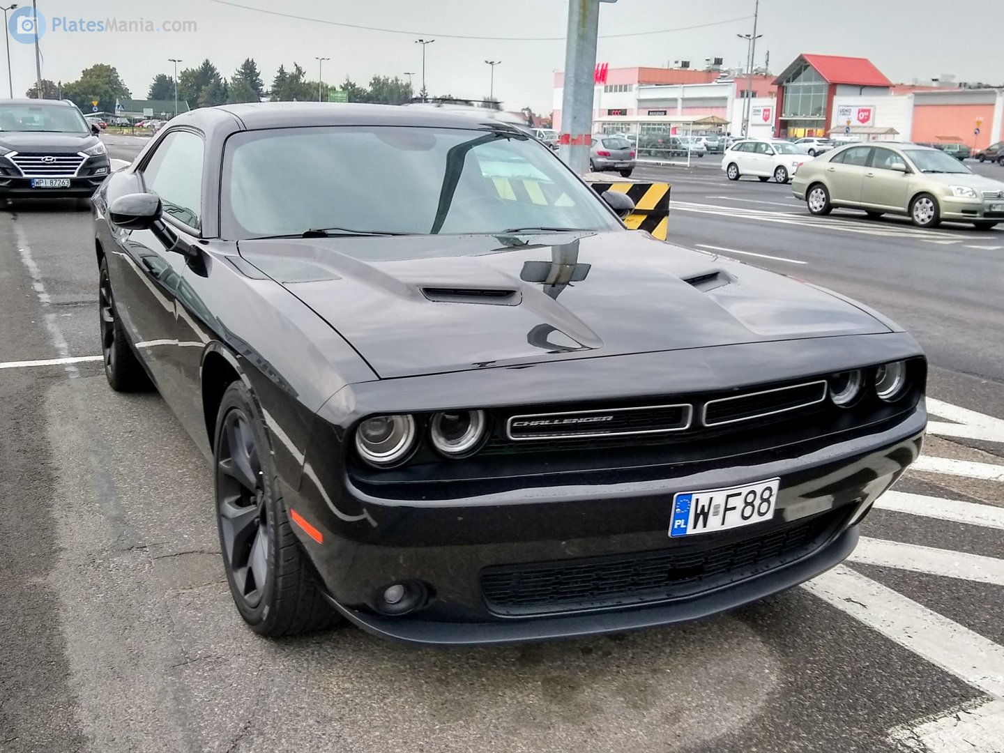 W F88, Dodge Challenger 3rd gen (LA/LC), facelift, 2014–2023