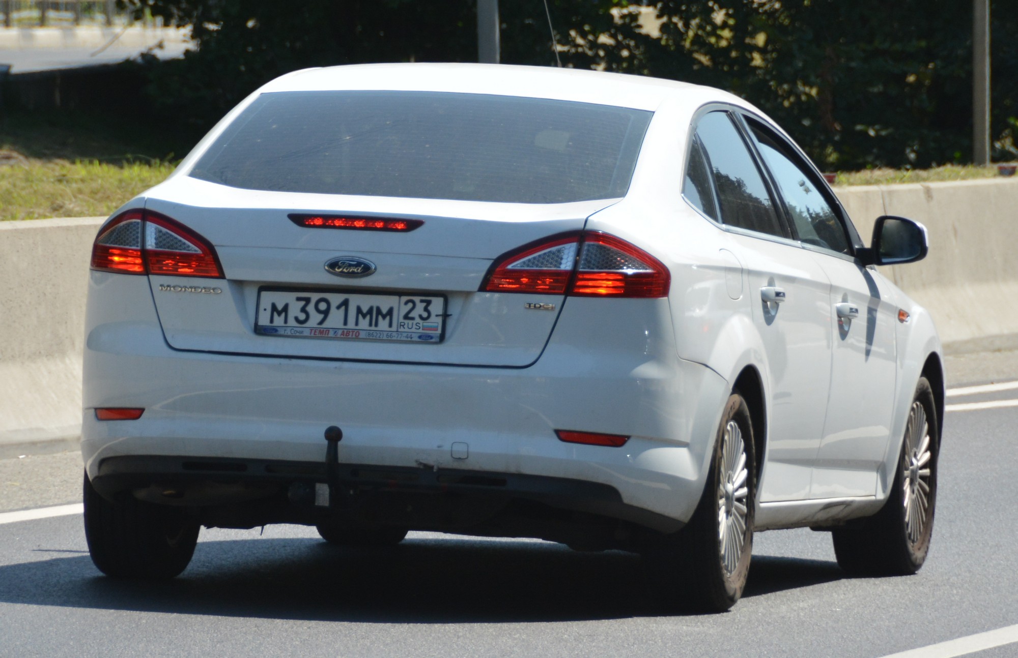 м 391 мм 23, Ford Mondeo 3rd gen Sedan/Liftback (Mk4; CD345), 2007–2010 (–2011 for CN-market)