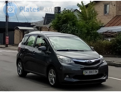 BK 8883 BK, Subaru Trezia