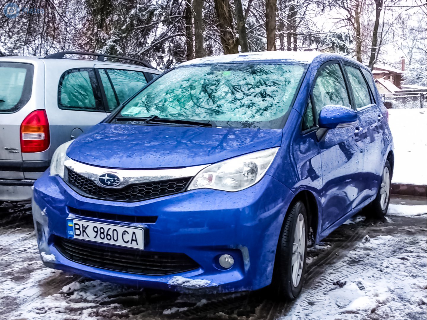 BK 9860 CA, Subaru Trezia 1st gen (XP120), 2011–2013