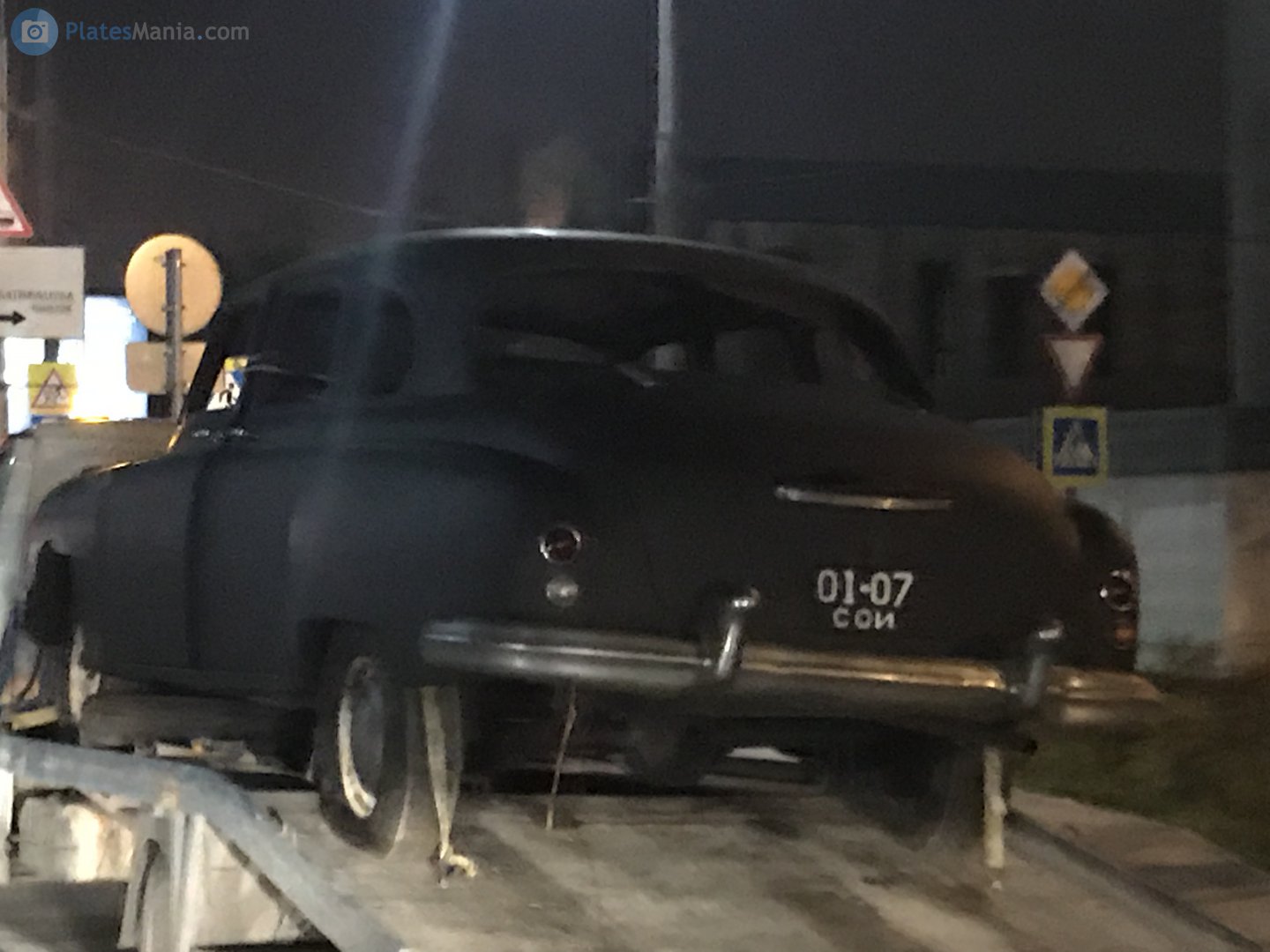 0107 СОИ, GAZ 12 ЗиМ 1948–1960