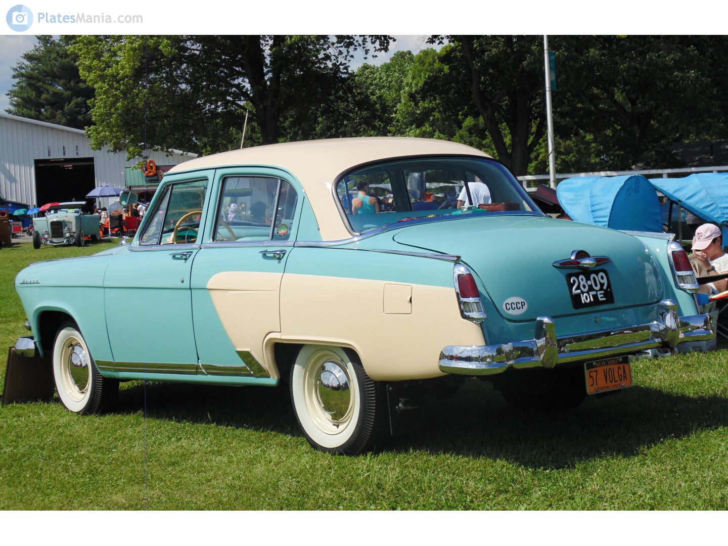 2809 ЮГЕ, GAZ 21 Волга 1st series, 1956­–1958