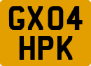 License plate of the United Kingdom, 2001 year system