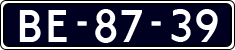 License plate of the Netherlands, Imported oldtimers (commercial vehicles)