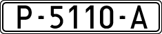 License plates of Spain, 1971 year series