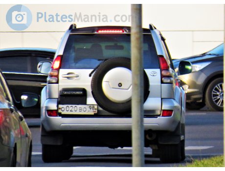 о020во98, Toyota Land Cruiser Prado