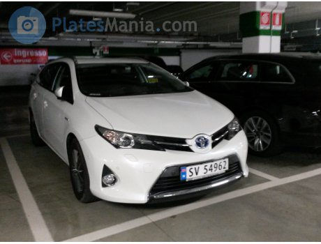 SV 54962, Toyota Auris